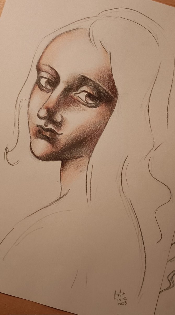 miisha_505's tweet photo. A few days ago I tried charcoal and chalk for the first time and I'm pretty happy about the results.
For me it was practicing + studying art history at the same time.
-
Original drawings by Michelangelo, Leonardo &amp; Parmigianino. 
-
#arthistory #ArtistOnTwitter #traditionalart https://t.co/uqNUwki7sw