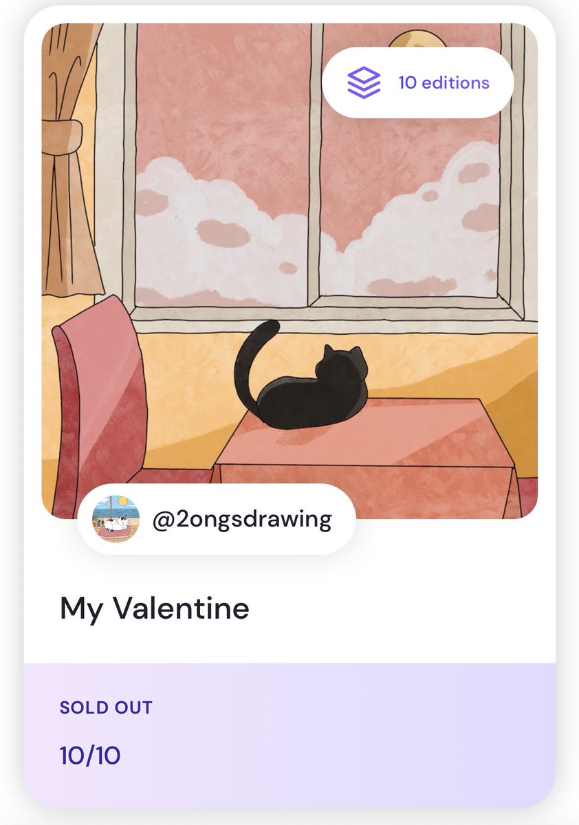 2ongsdrawing's tweet photo. SOLD OUT:)) Thank you all collectors for supporting me. And Thank you my lovely friend,Marilia who grabbed last piece ❤️😊 Love this community @MariliaHart https://t.co/k6lv1UGN8I