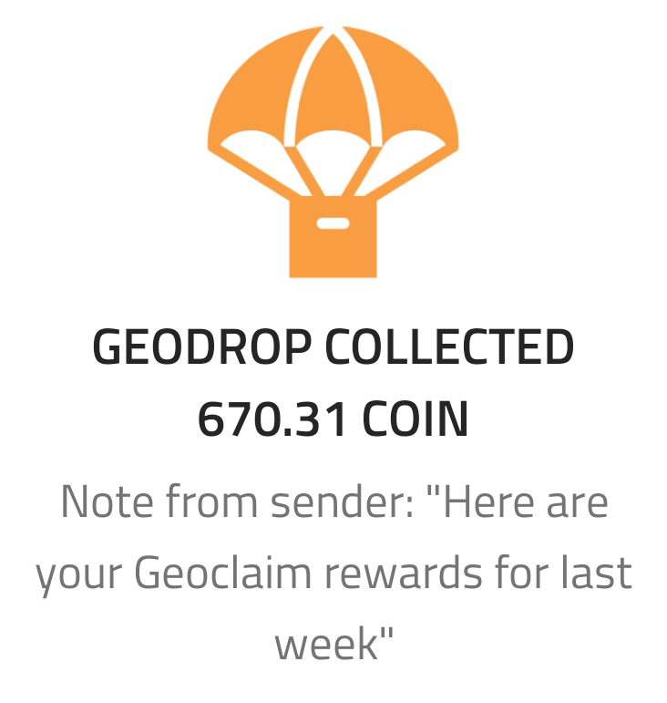 woolrab6's tweet photo. I found a geodrop and collected 670.31 COIN! https://t.co/VANhMnU3JR https://t.co/RmFvNtmTcD
