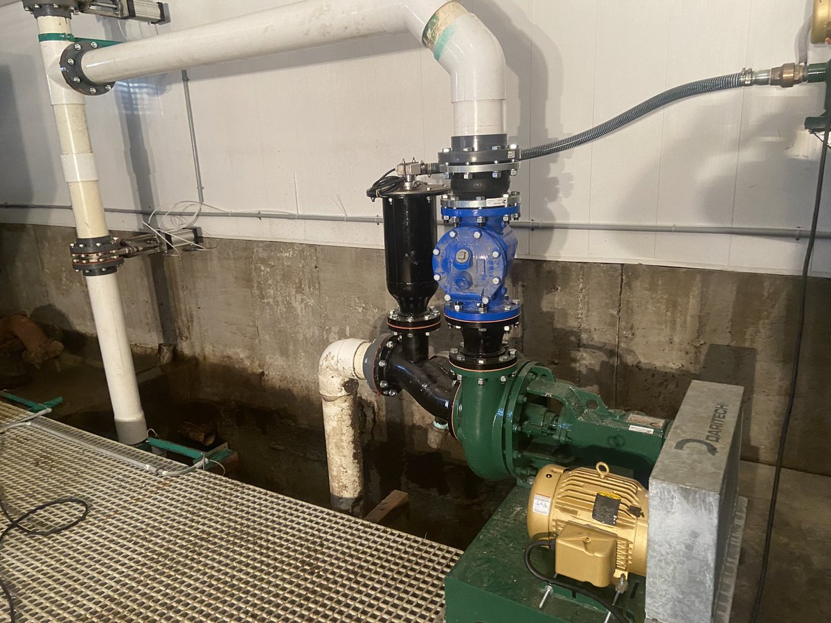 GrahamJesperse2's tweet photo. Over the last week(and a year of planning) we reconfigured our entire manure system.  I have some new equipment on the way to better capture the nutrients, and reuse our water. It’s been a long process to get here, but one step closer. https://t.co/H3zIhaMxF0