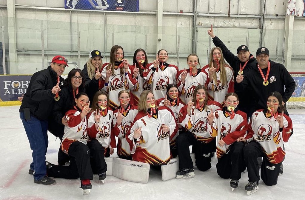 IndusLightning's tweet photo. Congratulations to our U14 RISE team who won Gold at the Spruce Grove Sweetheart Tournament!! ⚡️ https://t.co/tyd1M65HBE