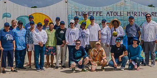 Today @WorldBank Board members visited a Bank supported #BlueEconomy project at #Turneffe Atoll, largest Marine Reserve in #Belize together with Ministers of Finance and the Blue Economy #problue #biodiversity #coralreef #oceans #bluecitiesandbeyond #globalpublicgoods