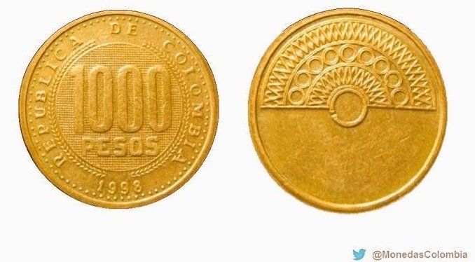 Monedas de Colombia 🇨🇴 tweet media