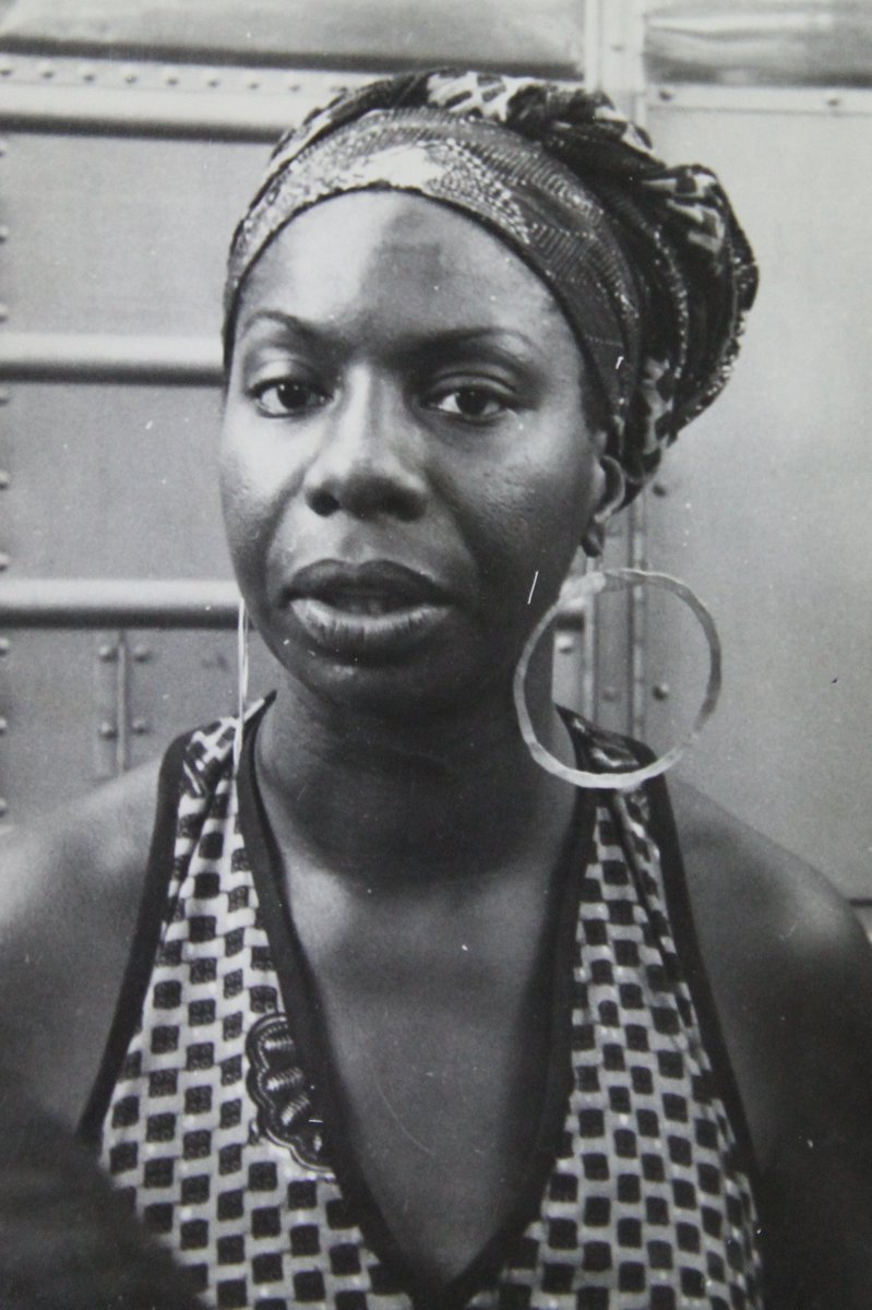 citeblackwomen's tweet photo. "my first civil rights song...erupted out of me quicker than I could write it down. I knew then that I would dedicate myself to the struggle for Black justice, freedom and equality under the law for as long as it took..." 

Happy 90th Birthday to Nina Simone (1933-2003)!✨ https://t.co/bAehcSe7EU