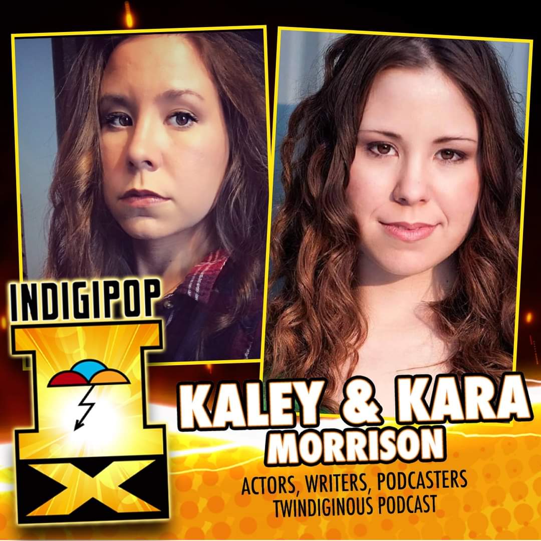 GhoulacticC's tweet photo. To say KALEY AND KARA MORRISON are multi-talented just might be underselling them. In addition to their entertaining Twindigenous podcast, they are actors, artists and authors! We’re stoked to have them at #IPX2023! Tix ➡ https://t.co/KhFBEtx8fr
#IndigiPopX #FirstAmericansMuseum https://t.co/XmRsG7s7Ek