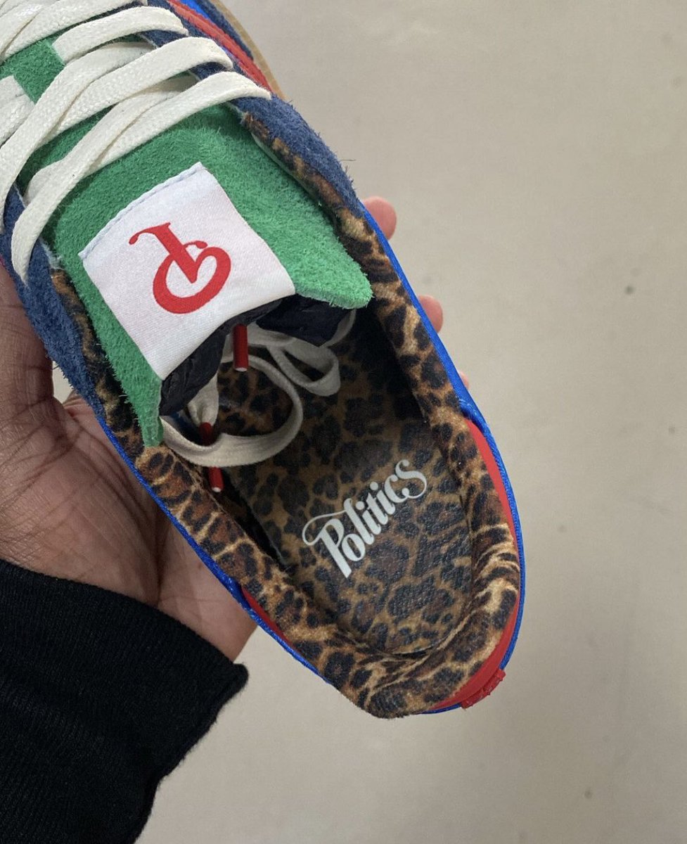 TheShoeGame's tweet photo. They didn’t have to snap this hard!

@Sneakerpolitics x adidas Samba from the Consortium Cup. This design won its match-up so it will release. 

Suede, satin, leopard print, waxed laces and gum sole 😮‍💨😮‍💨 https://t.co/4vyjD4CGfE