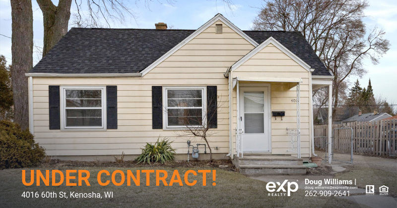 Congratulations to my seller for being under contract after only a few days on the market! 

#UnderContract #PendingSale #RealEstate #HomeSale #RealEstateLife  #CongratulationsSellers #HomeSweetHome #MovingOnUp #Kenosha #KenoshaRealtor #eXpRealty #eXpRealtor #KenoshaCounty