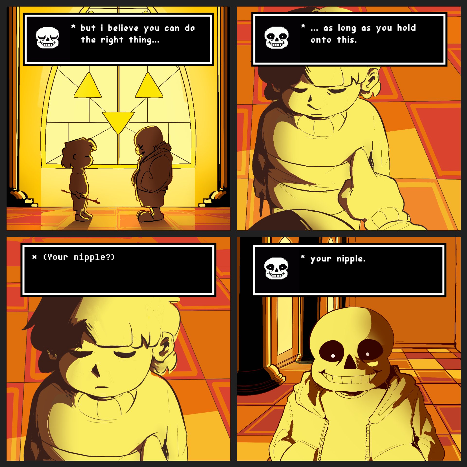 I Fought Sans For The FIRST Time 