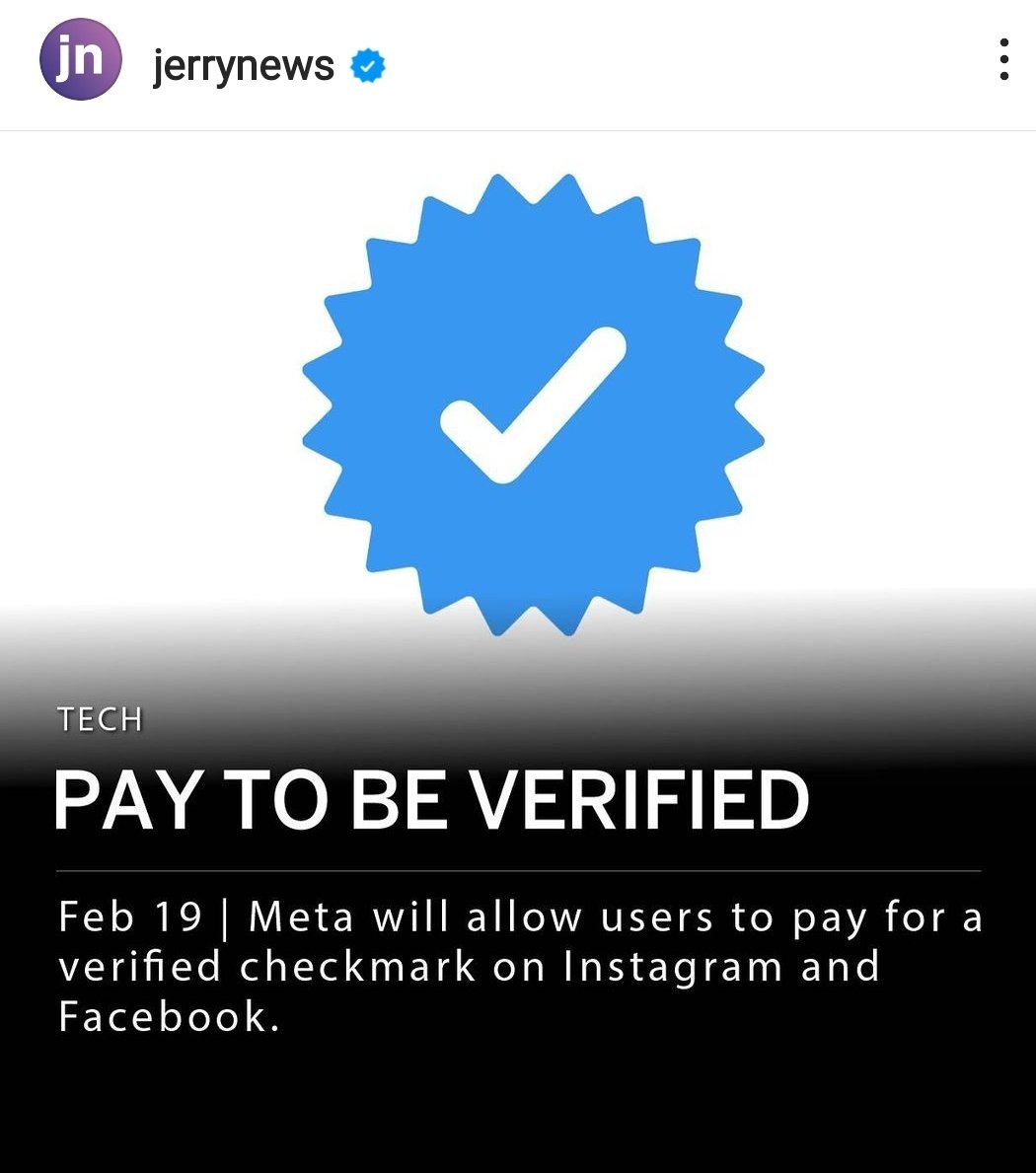 AltcoinDaily's tweet photo. Would you pay $12 to be verified on Facebook? https://t.co/kRCz2FyvkA