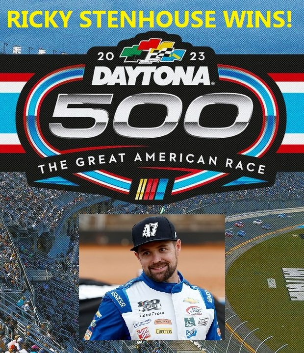 Way to go <a href="/StenhouseJr/">Ricky Stenhouse Jr.</a> I knew you could do it!!!!!