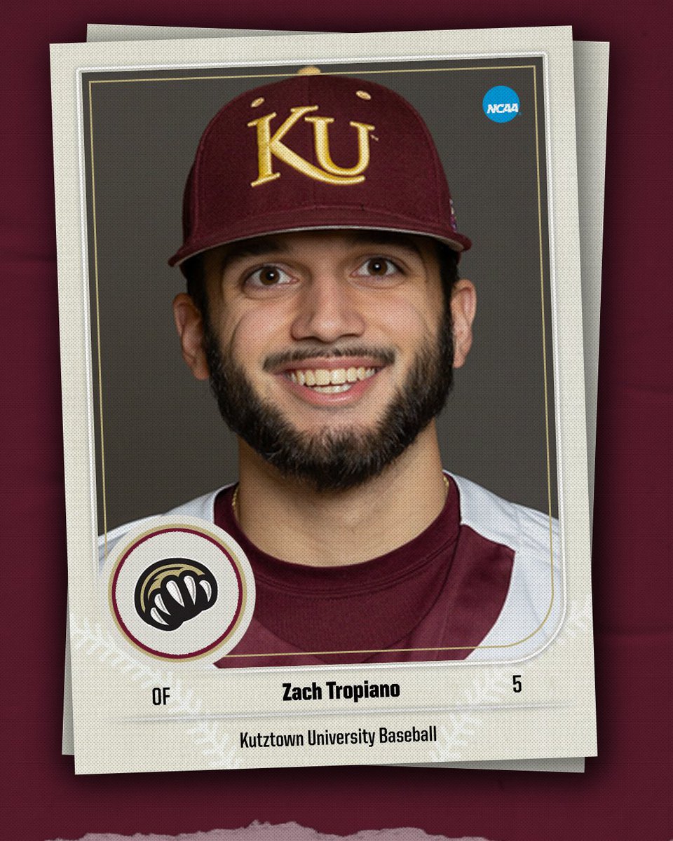 Kutztown University Baseball (@kubearsbaseball) on Twitter photo Congratulations to freshman Mike Burns (C) and Zach Tropiano (OF) on both notching their first collegiate hits and RBIs this weekend!
<a href="/KUGoldenBears/">Kutztown University Athletics</a> | <a href="/NCAADII/">NCAA Division II</a> Congratulations to freshman Mike Burns (C) and Zach Tropiano (OF) on both notching their first collegiate hits and RBIs this weekend!
<a href="/KUGoldenBears/">Kutztown University Athletics</a> | <a href="/NCAADII/">NCAA Division II</a>