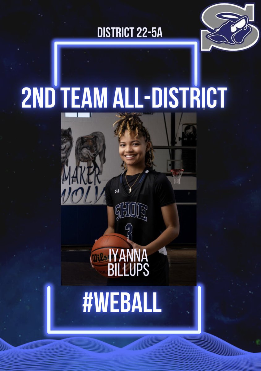 Congratulations to Iyanna Billups <a href="/BillupsIyanna/">yaya</a> on earning District 22-5A 2nd Team!! #WEBALL
