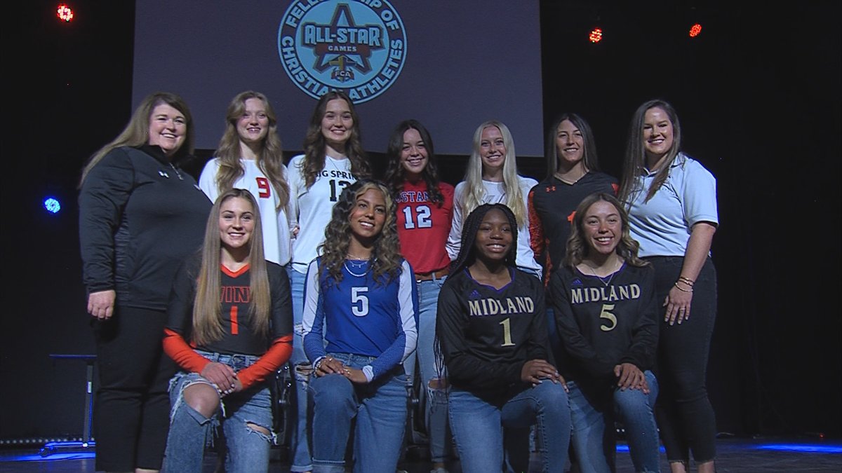 Sir Jair A. Brooks-Davis (@brooksjair) on Twitter photo 2022 FCA Volleyball Team White from orientation
Team White is led by Midland Christian's Callie Stewart and assisted by Greenwood's Amy Long and Permian High's Gillian Herrera.
@cbs7sports <a href="/PermianBasinFCA/">Permian Basin FCA</a> <a href="/MCSMustangVB/">Midland Christian Volleyball</a> @RangeretteVBall <a href="/PermianSports/">Odessa Permian Sports</a> 2022 FCA Volleyball Team White from orientation
Team White is led by Midland Christian's Callie Stewart and assisted by Greenwood's Amy Long and Permian High's Gillian Herrera.
@cbs7sports <a href="/PermianBasinFCA/">Permian Basin FCA</a> <a href="/MCSMustangVB/">Midland Christian Volleyball</a> @RangeretteVBall <a href="/PermianSports/">Odessa Permian Sports</a>