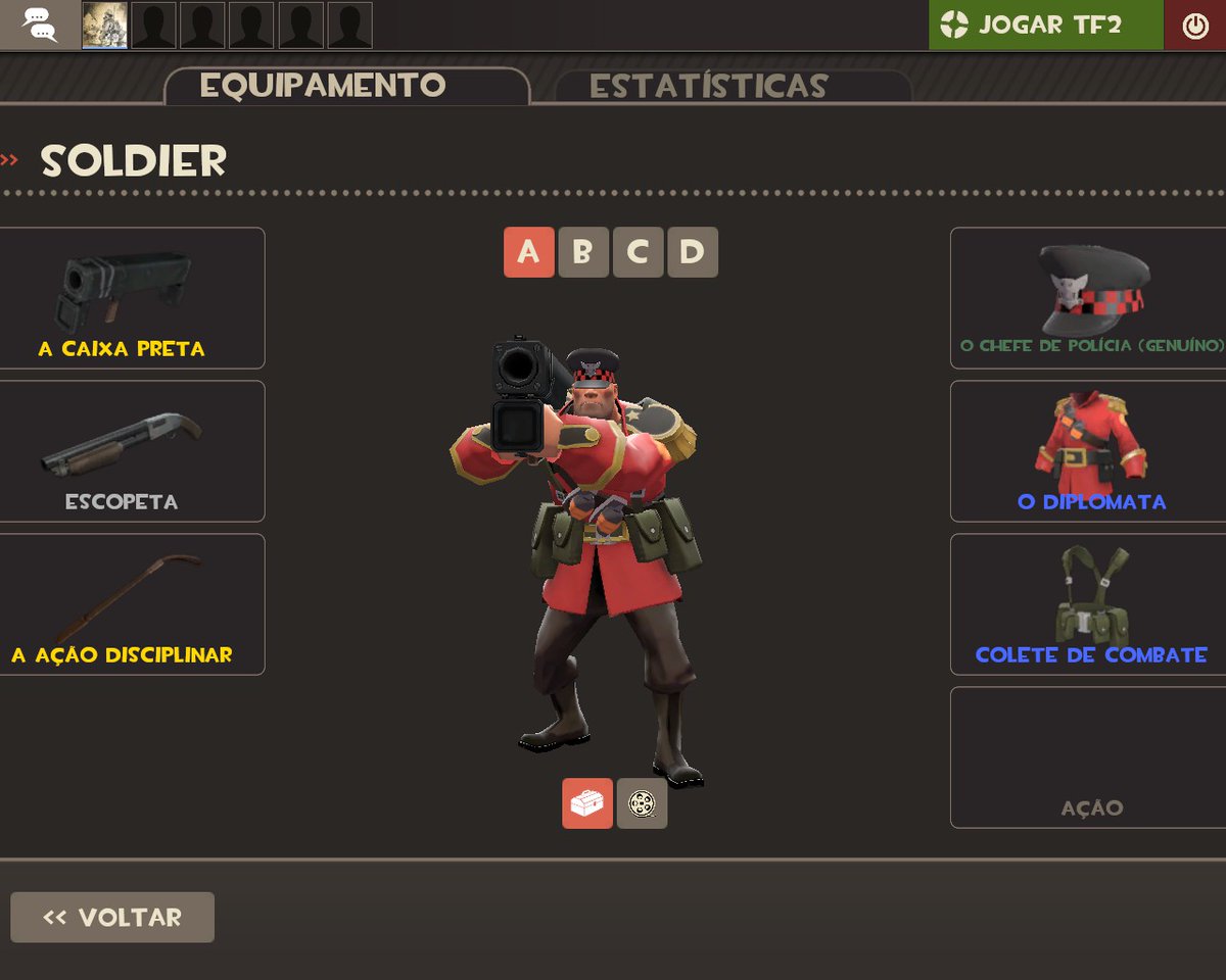 My soldier loadout