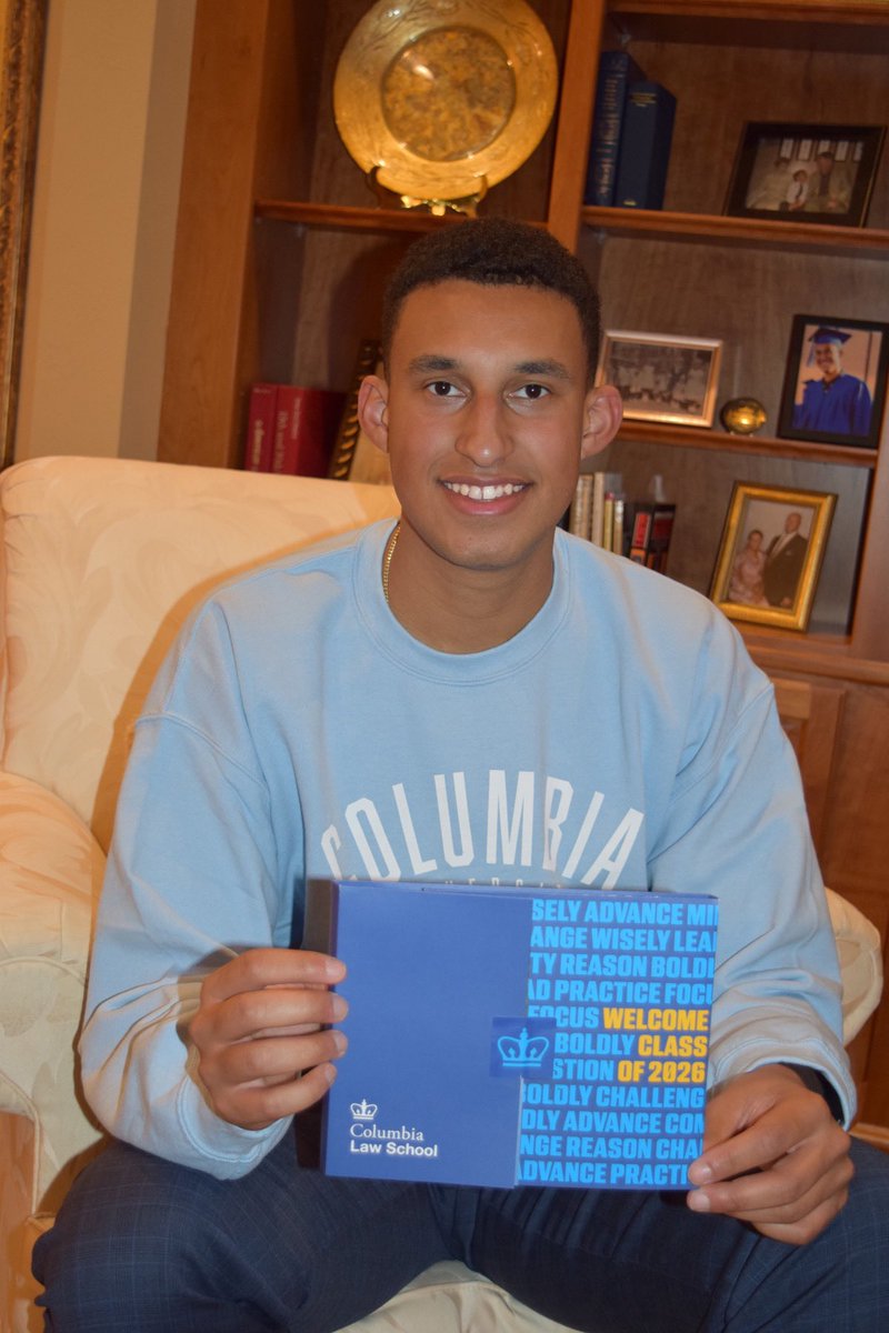 TaylorLJones2's tweet photo. Super excited to share that I’ll be attending Columbia Law School this fall! https://t.co/tg5WyVpbmE