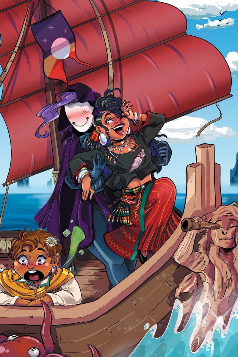 CampaignComp's tweet image. Thirsty Sword Lesbians strays away from the more gritty Mork Borg or more traditional Pathfinder 2E and focuses more on the character development of relationships and player feelings. Things like emotional support and safety &amp;amp; consent are core aspects of TSL.