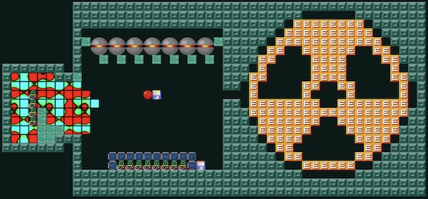 I suspect level thumbnail on our website will be as important as thumbs on YouTube. Thumbnail generation isn't ready yet, but we already have some very creative levels! #supaplex #boulderdash #indiegames #gamedev #indiedev #indiegame #puzzle #gamedevelopment #gamedev #indiegames