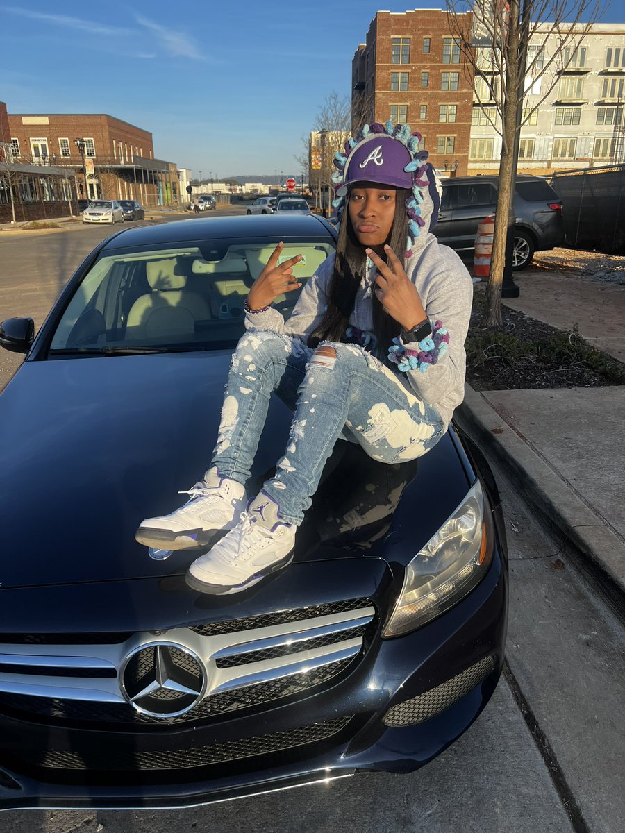 millyxvibe's tweet photo. I’m just tryna ball &amp; live 💜 #aamu https://t.co/PJ8FKU2nQL