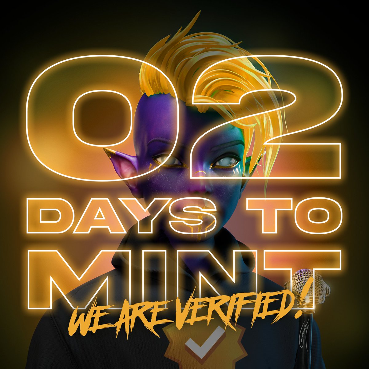 UtopiaAvatars's tweet photo. We are officially verified with 2 DAYS LEFT UNTIL MINT! https://t.co/LvtB2u1WQ5