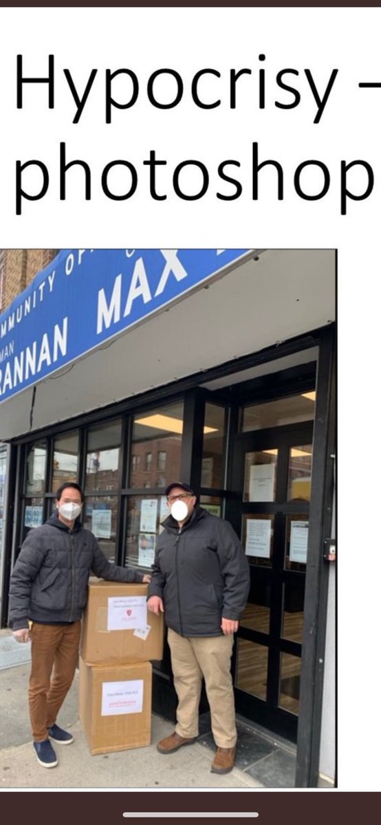 DanChouAgain's tweet image. Noticeably absent is the one where you photoshopped a mask
(For the record, wasn’t on my phone- googled hypocritical bs overweight fake mask councilman)