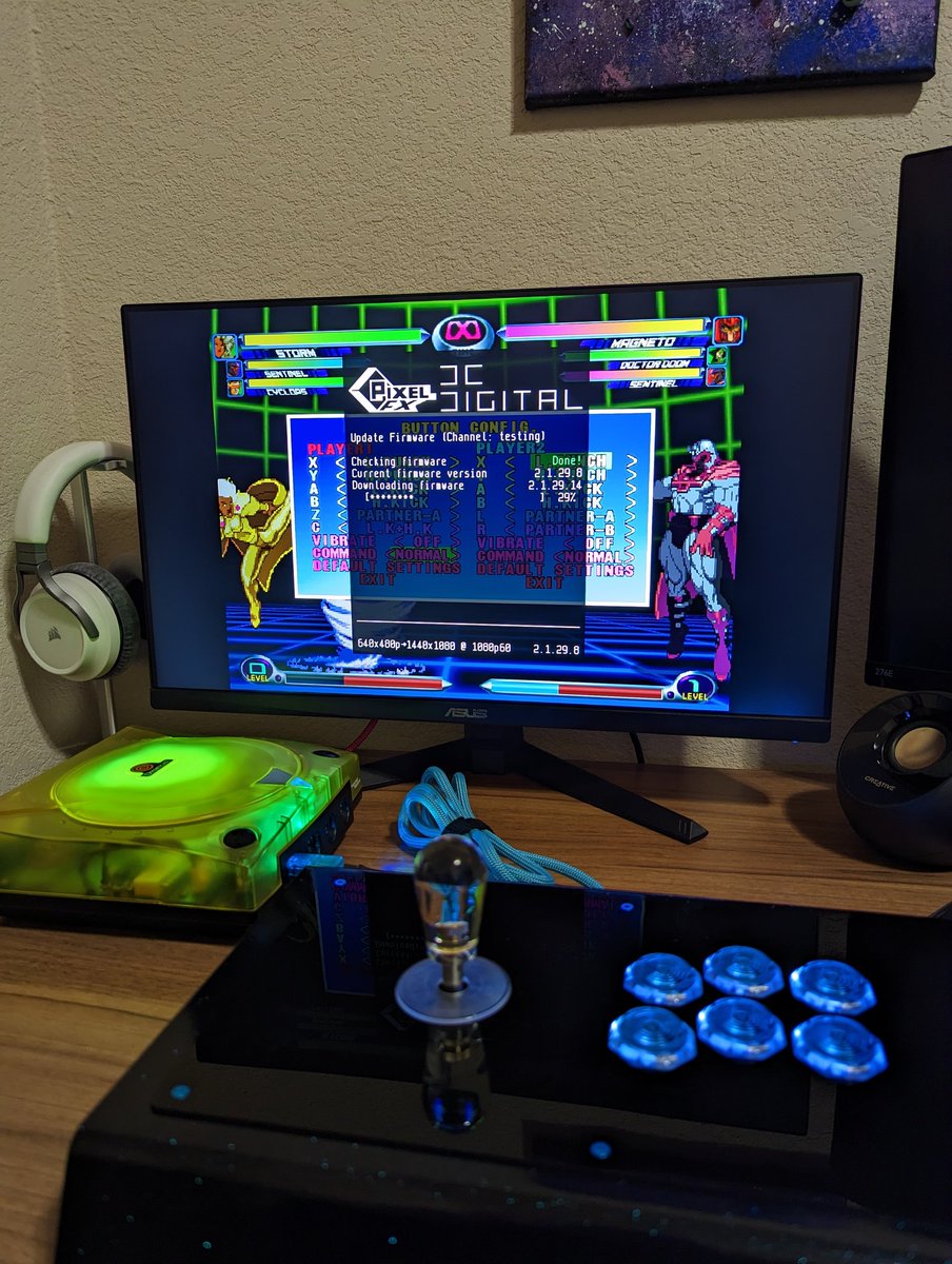 INSIDIOUSZ09's tweet photo. Shout out to @chriz2600 for getting the DC-Digital HW2 firmware updated so quickly. What a professional! MvC2 FGC salutes you.
#DCDIGITAL #DCHDMI #MvC2 https://t.co/6qfxw6YDVU