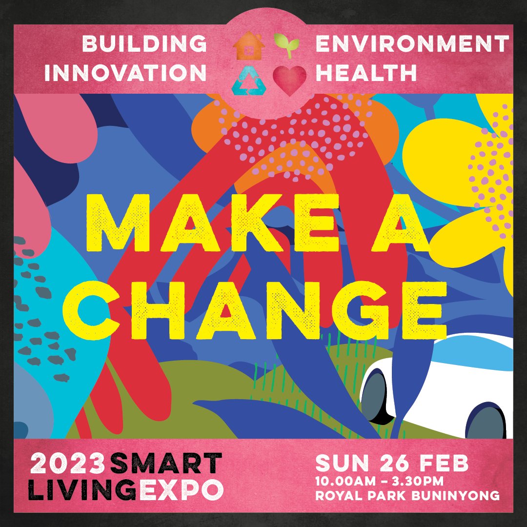 Sun 26th Feb, #SmartLivingExpo #bepartofthesolution See who's coming! smartlivingexpo.com.au 
 @NSLFestivalAus #buninyong #ballarat #centralvictoria #sustainability #smartliving #climateaction #environment #innovation #healthylifestylechoices  #evehicles #ebikes