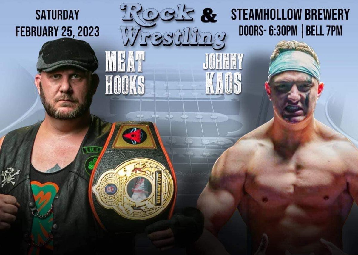 TheJohnnyKaos's tweet photo. February 25th, I’m bringing the Kaos to the Steamhollow Brewery in Manteno, Illinois. #KaosIsComing https://t.co/VKeqCdyZYp
