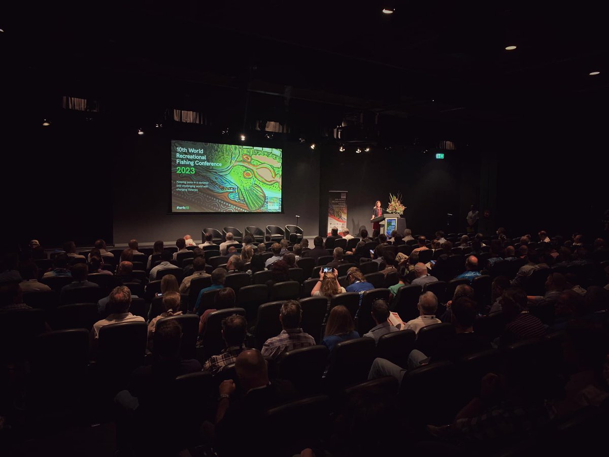 World Recreational Fishing Conference 10 (<a href="/wrfc_10/">WRFC10</a>) has officially opened this morning at the Melbourne Convention and Exhibition Centre. 
#fishing #fisheries #conference #recreationalfishing #fishsci