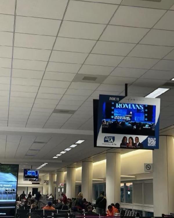 RealJackHibbs's tweet photo. You know the end is near when your sermons are being aired on secular tv at an Airport. https://t.co/UgVPeHLugU