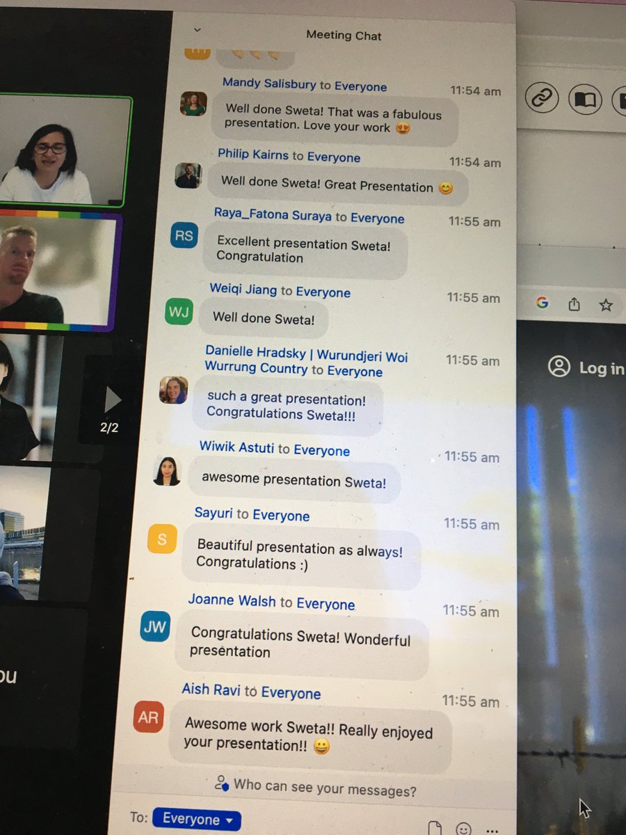 DrMeganAdams's tweet photo. A heartfelt presentation with robust findings - congratulations on completing your presentation. Wonderful to see your cheer squad of around 30 colleagues! https://t.co/O86UjrQOwE