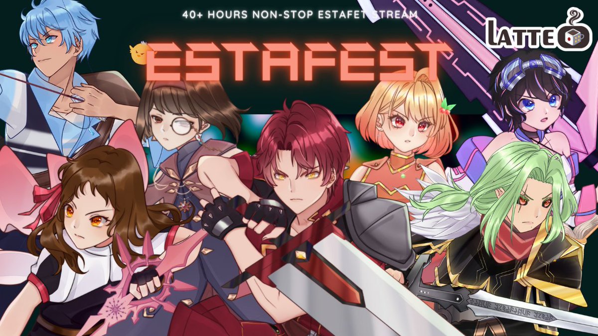 LuxernaVProject's tweet photo. Selamat pagi travelers!
Kami kembali mempersembahkan pada kalian sebuah livestream yang akan terus disiarkan sampai lebih dari 40 jam. #ESTAFEST
Stream ini akan berlangsung di akun youtube LatteID Official https://t.co/HinFapcpf2 https://t.co/oHXI8W1Hxr