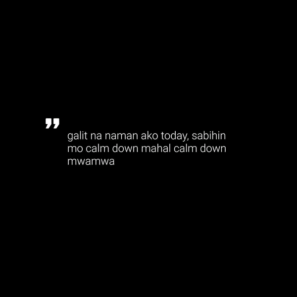 sphjkrm's tweet photo. Calm down mahal 😂 https://t.co/XKvINB11gv