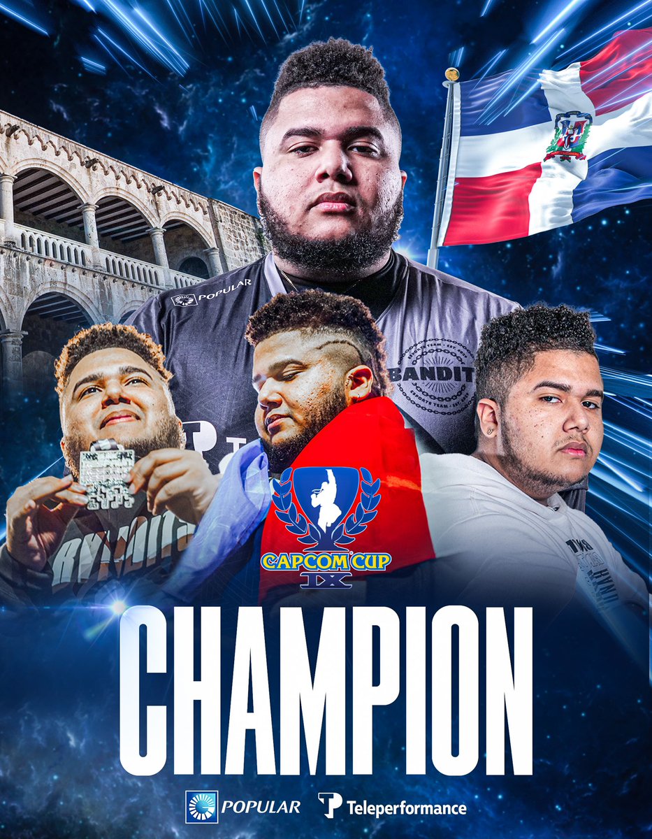A dormir bien siendo 2 veces campeones mundiales de la #CapcomCupIX gracias <a href="/_MenaRD__/">WBG MenaRD🇩🇴(最強)</a> por poner en lo alto a RD en un renglón QUE NADIE inicialmente apoyaba, los e-sports.  Gracias <a href="/Malazunto/">Malazunto</a> por su granito de arena, gracias <a href="/banditsgaming_/">Bandits 🥷</a> por creer en el Toro mas fuerte.