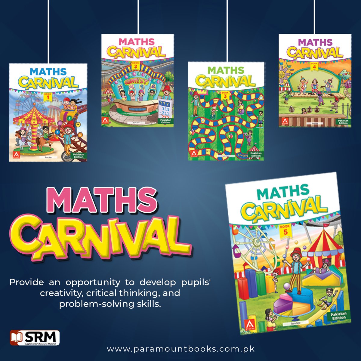 ParamountB's tweet image. &quot;𝑴𝑨𝑻𝑯𝑺 𝑪𝑨𝑹𝑵𝑰𝑽𝑨𝑳&quot; 
𝑺𝒉𝒐𝒑 𝒏𝒐𝒘: paramountbooks.com.pk/product/maths-…
#maths #mathsucks #mathsclass #mathskills #mathsisfun #mathstudent #mathsmock #mathsteacher #mathsstudy