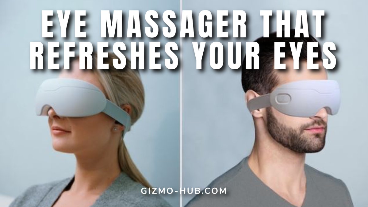 HubGizmo's tweet image. EYESPA : THE SPA MASSAGER THAT REFRESHES YOUR EYES | #Kickstarter | Gizmo-Hub.com

➤ Pre-Order the EyeSpa - eyespa.kckb.st/40483d54
➤ Watch Video - youtu.be/SHlAi26t47k

#eyespa #eyemassager #eyemassage #eyehealth #eyestress #eyewellness #eyestrain #crowdfunding