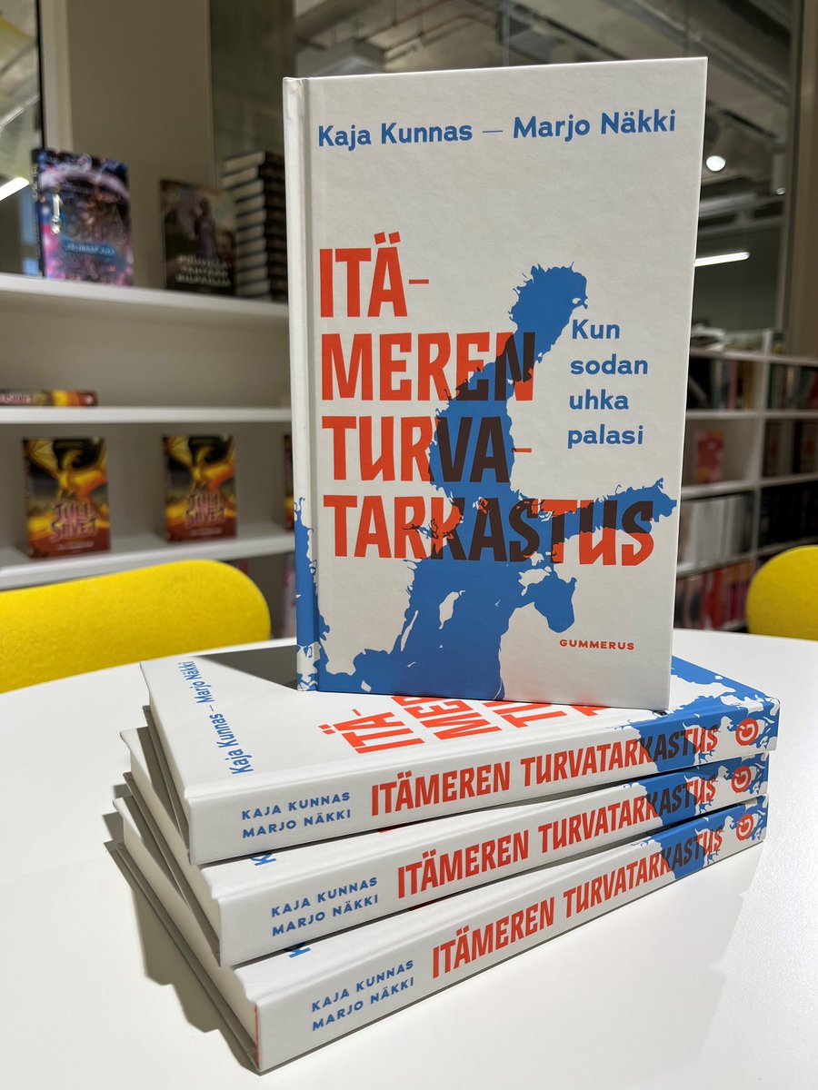 Jännittävä viikko tulossa! Itämeren turvatarkastus <a href="/gummeruskirjat/">Gummerus Kustannus</a> ilmestyy perjantaina 24.2. Kiitos mahtavasta yhteistyöstä <a href="/kajakunnas/">kaja kunnas</a> #turpo #itämeri #kirja #tietokirja