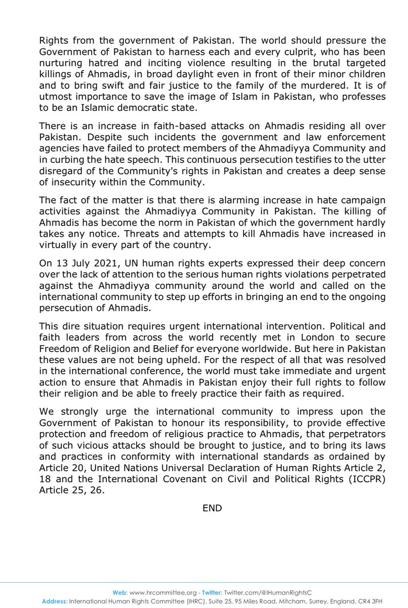 IHumanRightsC's tweet photo. ⚠️ INCIDENT REPORT 

NORWEGIAN AHMADI MUSLIM DOCTOR BRUTALLY SHOT DEAD IN GOTERIALA, GUJRAT PAKISTAN https://t.co/NdvTO5LkjG