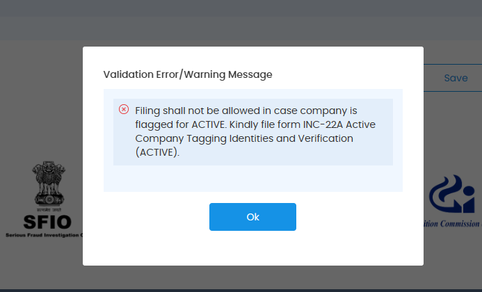 CorpninjaA's tweet photo. Ticket raised on MCA not getting resolved. Need resolution for Form SH-7. Ticket No - FO_20230213515561. Screenshot attached

#solutionrequired #portalissues
@MCA21India https://t.co/JEQvu8jDsU