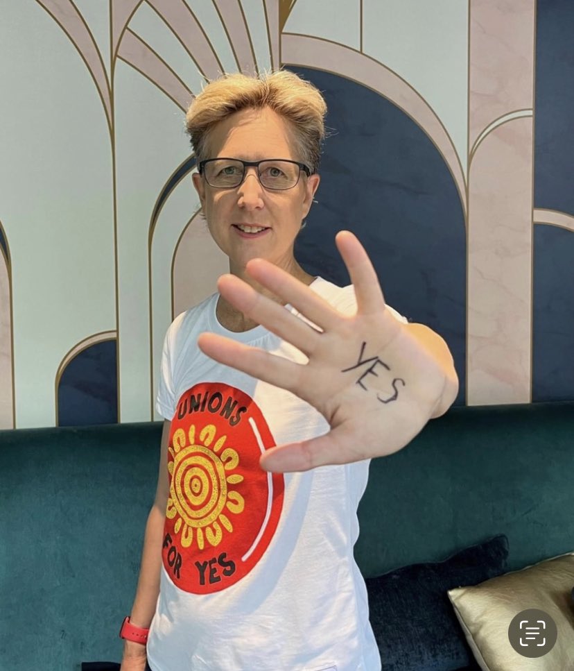 MonDeLotus's tweet photo. History is calling … 

#UnionsForYes 

#yes23 @sallymcmanus @MicheleONeilAU @unionsaustralia https://t.co/IzPK8Nm27v