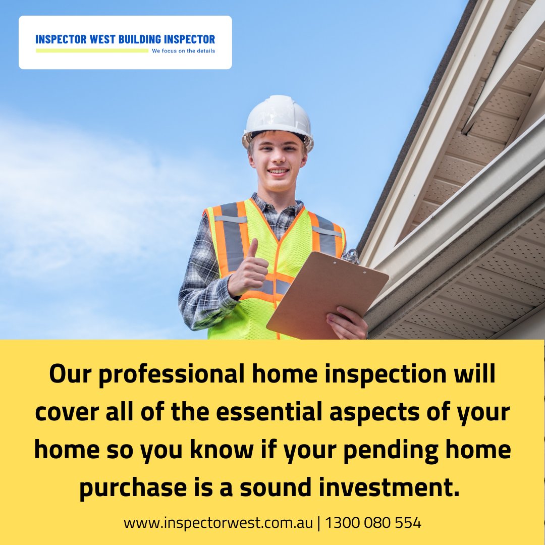 We inspect the house inside and out and get into those places you don't necessarily look at when buying - roofs, attics, crawlspaces, and everything in between.

#HomeInspection #BuildingInspection #PerthProperty #RealEstateInspection #InspectionServicesPerth