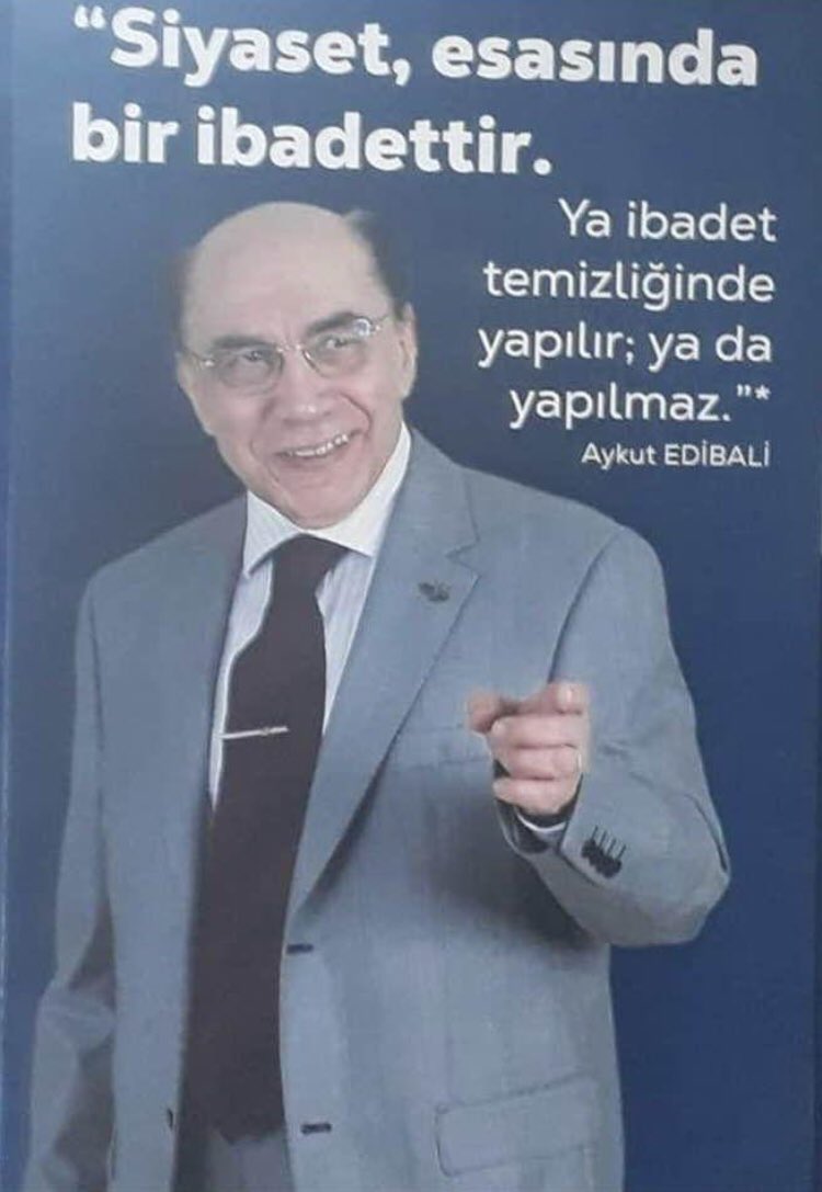 @OngunEren6 Siyasetçinin dini, imanı yok mu?O dinin ahlakı yok mu?
Siyasetçiyi dini, imanı bağlamıyor mu?
Ahlaksız siyaset yapanlar Ata-Türk düşmanı zihniyettir!