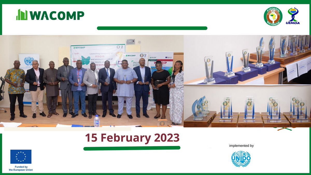 The winners 🏆of the 2nd ECOWAS Quality Awards are known 🪘👉 Excellence Award: #NESTLE_Ghana, #AEC &amp; ESA, Togo facebook.com/photo?fbid=661…
Honorary awards were granted to <a href="/kaliloutra/">Kalilou Traoré</a>, Dr Bernardo <a href="/calzadiB/">Bernardo Calzadilla Sarmiento</a>, the <a href="/EUinNigeria/">EU in Nigeria 🇪🇺🇳🇬</a> , <a href="/UEMOA_Officiel/">UEMOA_Officiel</a> and the Standard Organization of Nigeria