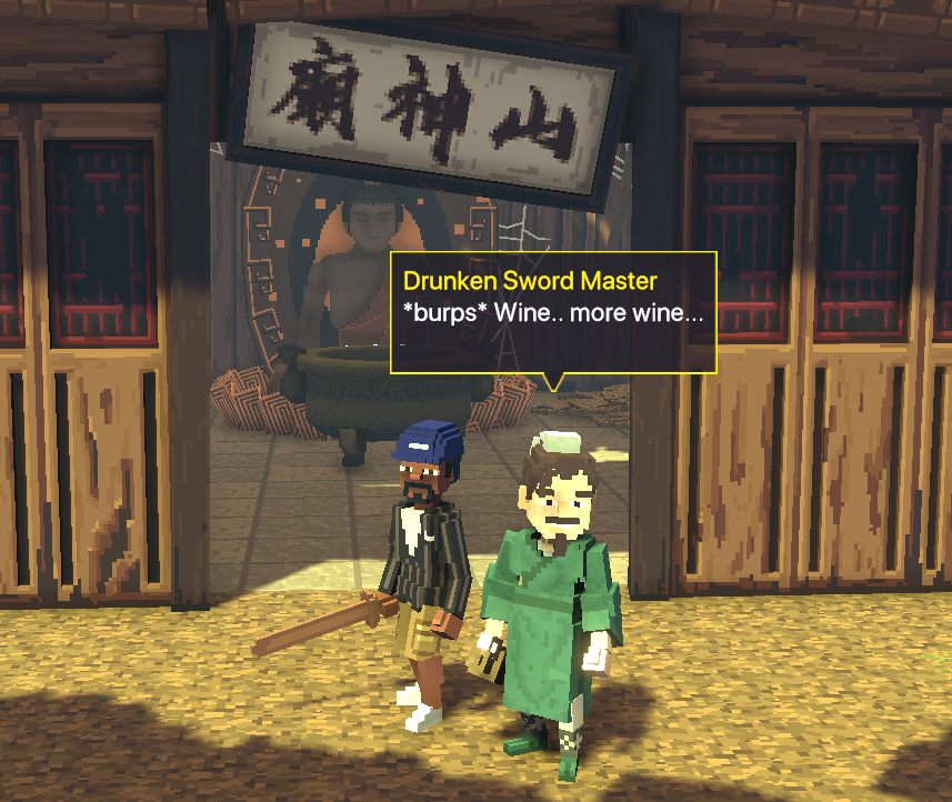 MetaversGuy's tweet photo. @TheSandboxGame I found the abandoned house in The Legend of Sword and Fairy! ⚔️ #LunarNewYearTSB 
❤️ @TheSandboxGame found the house yeah, let's go https://t.co/eXfm7qjHIJ