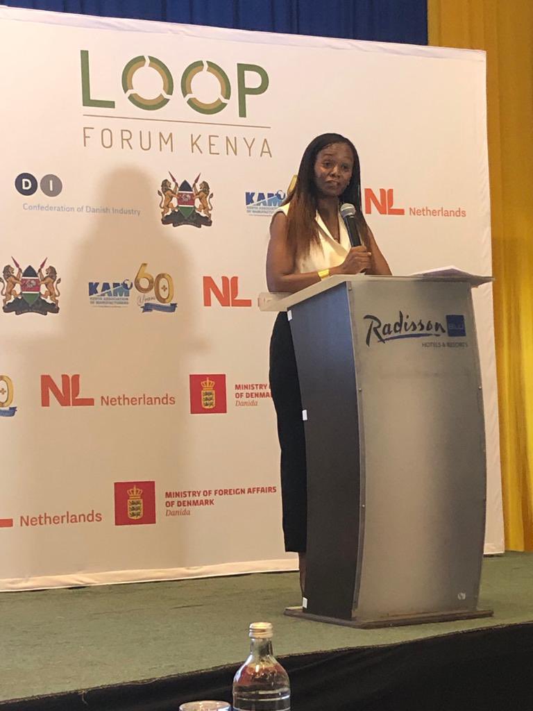 #KenyaLOOPForum: Carole Kariuki KEPSA: we can all contribute to a new plastics economy!