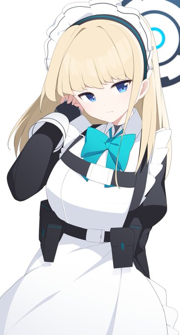 髪ほどいても絶対かわいい #ブルアカ 