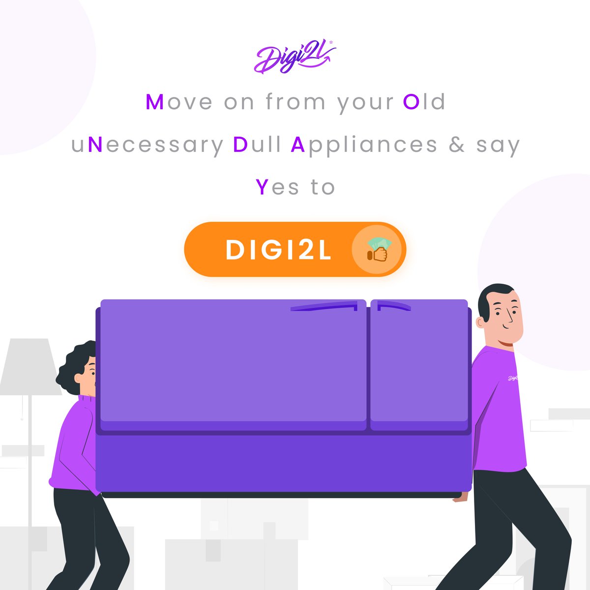Digi2L_'s tweet photo. A good start to the week! Sell old appliances and vacate your place for newer beginnings.

#MondayMotivation #Trending #UsedGoods #Sellold #selloldappliance #summer #pickup #bestprice #sellyourhomeappliances #sellyouroldappliances #mondaymood #sellfridge https://t.co/MDBXWUVpfg