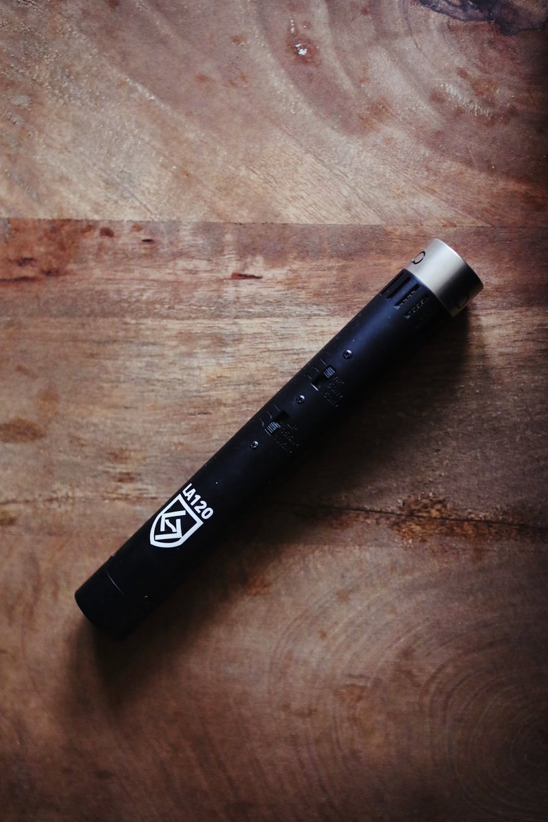 axknickerbocker's tweet image. Just finished recording with my matched pair of LA-120s from @LautenAudio. Bright, but not too harsh. Great on loud sources, and you can shape their sound with the built in filters to cut lows, highs, or both. Definitely worth trying if you haven’t. #sounddesign #fieldrecording