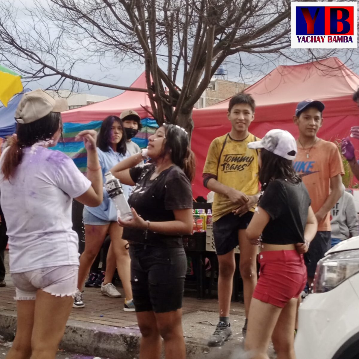YachayBamba's tweet photo. Carnavales de Chimborazo 

Los mejores carnavales del Ecuador
.
.
.
#yachaybamba #ConoceRiobamba  #Carnaval2023 https://t.co/ulNQ0HWEFb