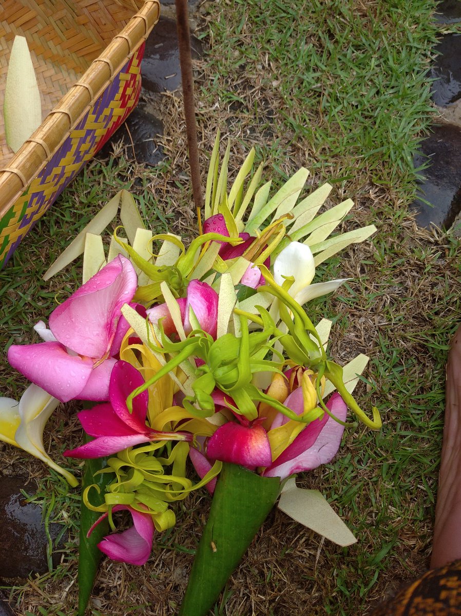 kamalacempaka's tweet photo. Rahajeng Tilem Sasih Kewulu
Dumogi rahayu sareng sinamian๐
#bali
#culture
#balinese
#tilem https://t.co/gEV6463IyU