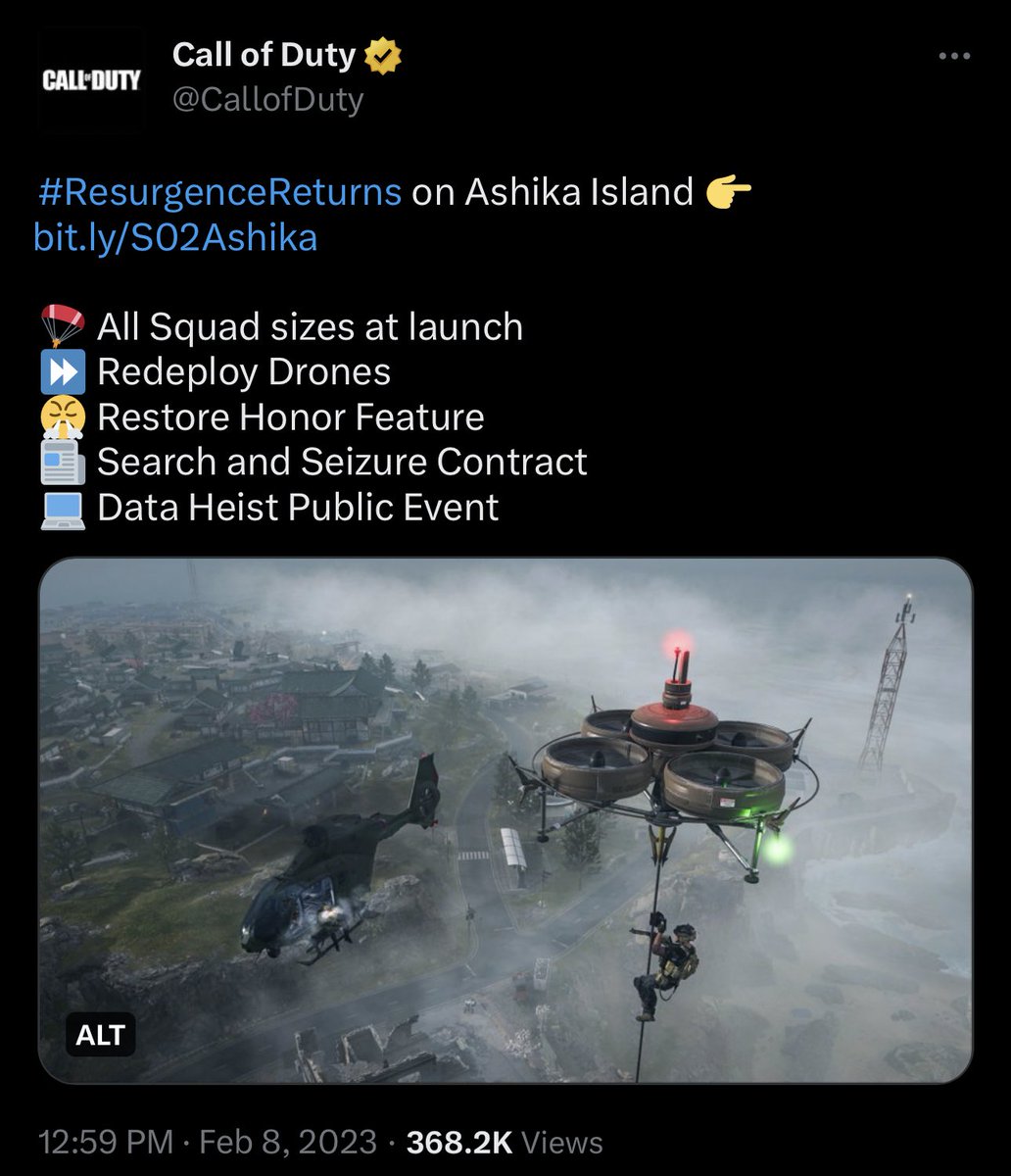 ModernWarzone's tweet photo. “All Squad Sizes at Launch” 😕 https://t.co/lb8Zi70XWm